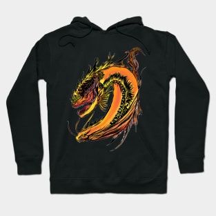 Gold fish monster Hoodie